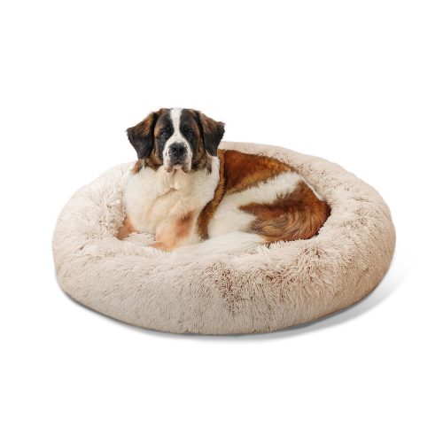 Best Friends by Sheri Calming Donut Dog Bed