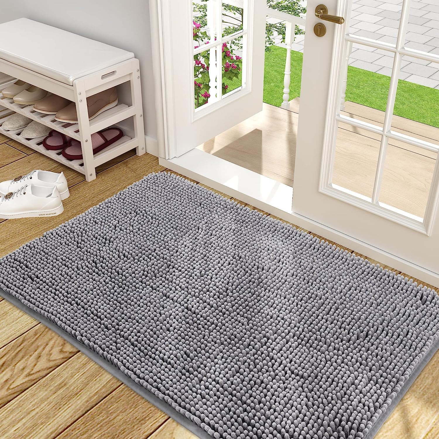 OLANLY Dog Door Mat