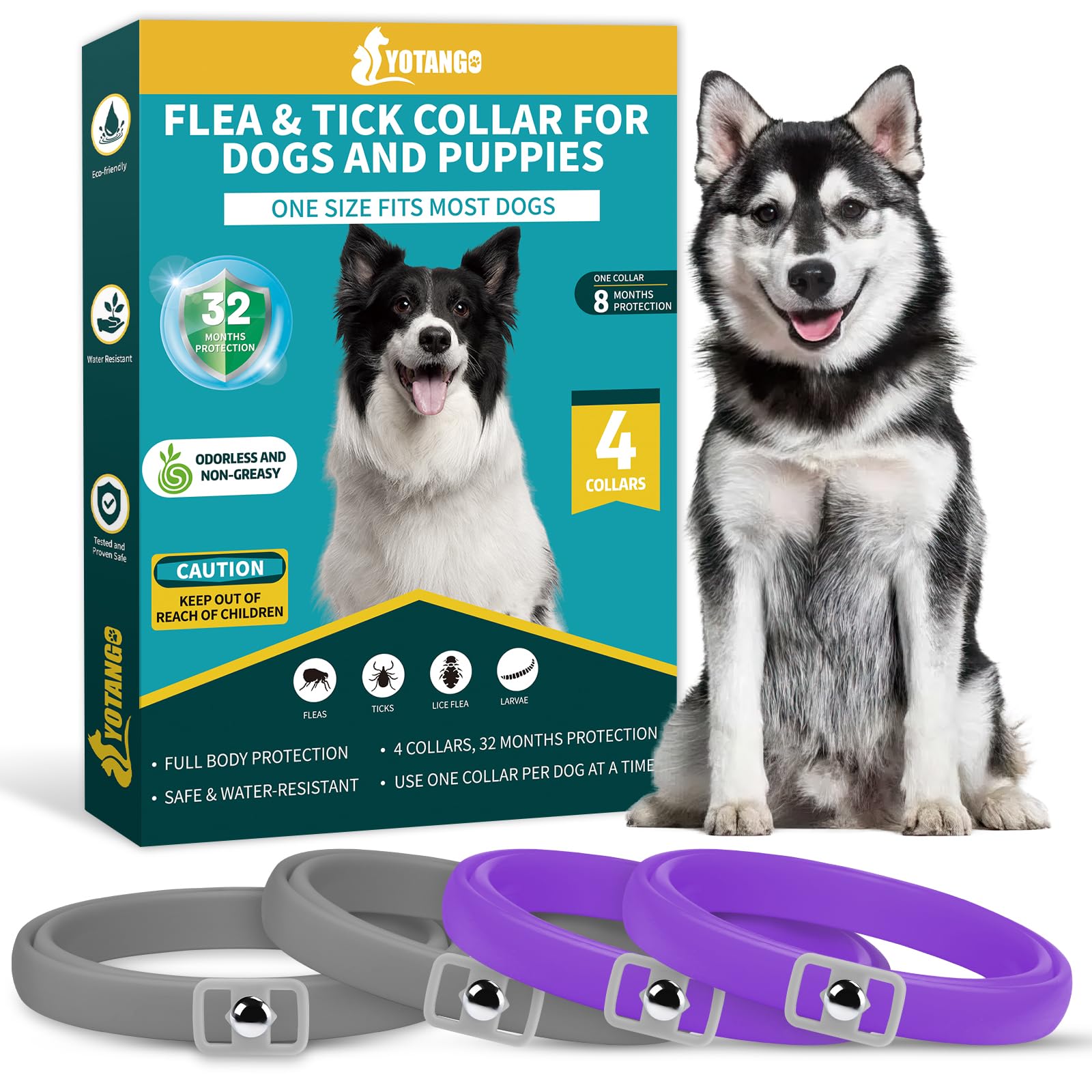 YOTANGO Flea Collar for Dogs