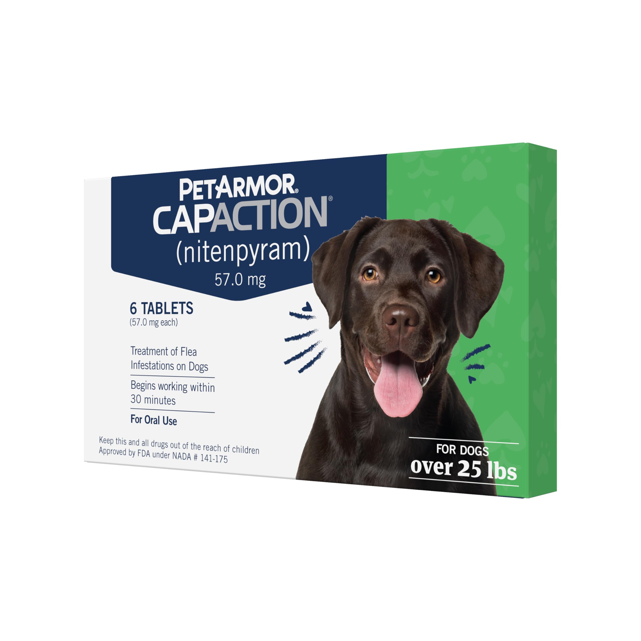 PetArmor CAPACTION Oral Flea Treatment for Dogs